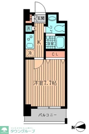 Humanハイム船橋の物件間取画像